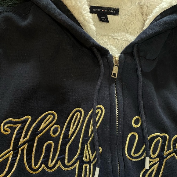 Faux fur Tommy Hilfiger zip up - Picture 2 of 2
